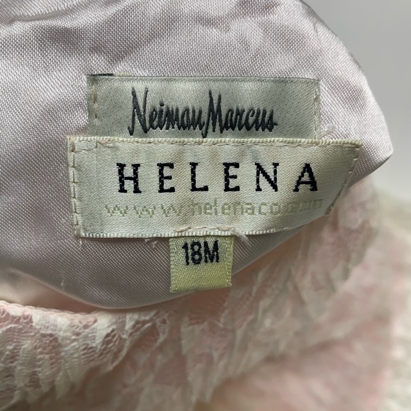 Helena Girls 18 Month Pink & Ivory Dress - Picture 12 of 13